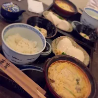 箱根・直吉の湯葉丼＋湯葉刺しセット|みょんさん