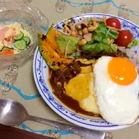 Snapdishの料理写真:ロコモコ|さやかさん