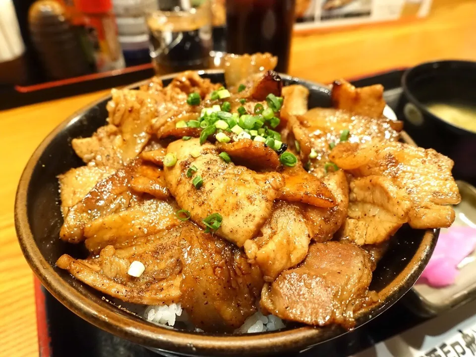 御酒印船 新宿店 メガしびれ豚丼|ddr3rdmixさん