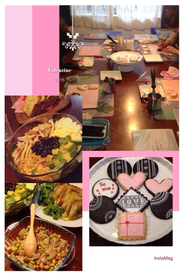 Valentine Cookie Decorating Party❤️|hannahさん