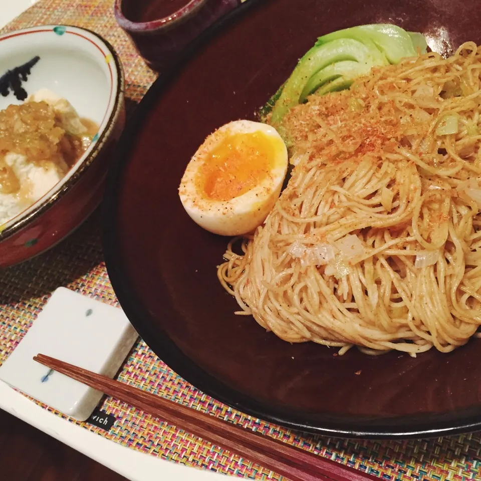 Snapdishの料理写真:旅の余韻   蝦子麺|麻紀子さん