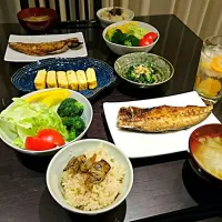 Snapdishの料理写真:焼き魚定食|Kumikumiさん