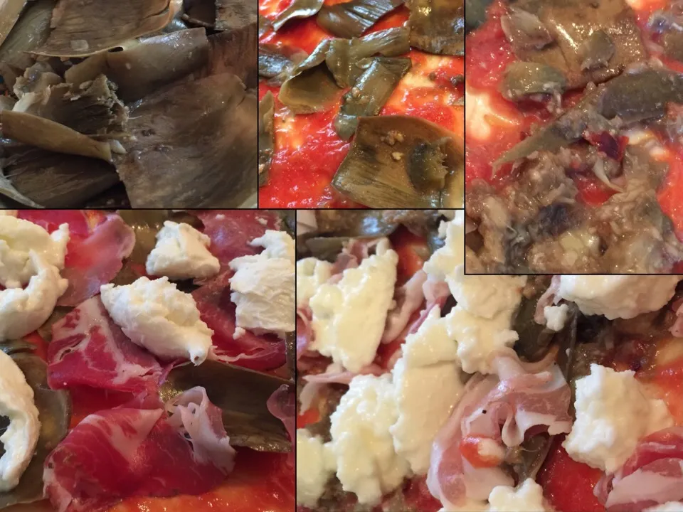 #Pizza a #mezzogiorno: #carciofi, affettati dalla #Toscana e #bufala dalla #Puglia

W l'#italia #cucina #ricette #pranzo|matteo pisanoさん