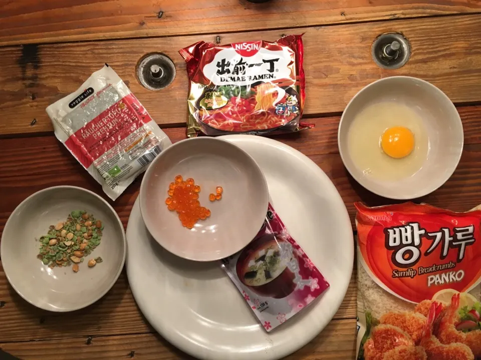 Ingredients to the deconstructed miso soup|MarcoBavariaさん