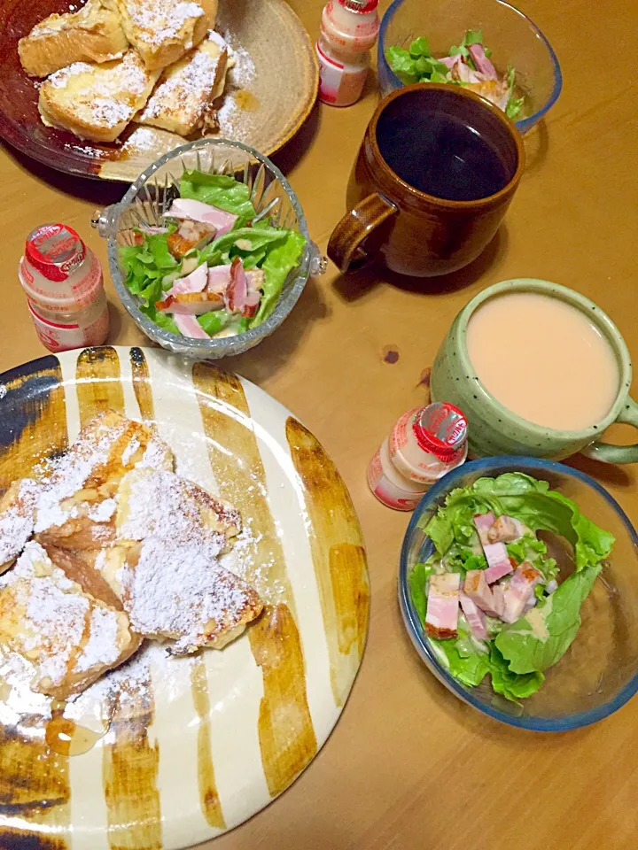 朝食フレンチトースト꒰๑͒•௰•๑͒꒱ℒℴѵℯ❤|さくたえさん