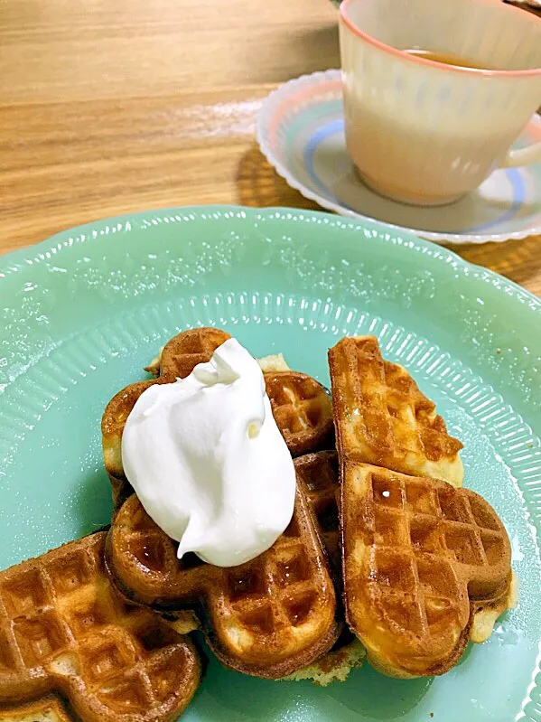 ハートワッフル|ひめカフェさん