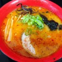 Snapdishの料理写真:辛味噌ラーメン|スギヤマカズコさん