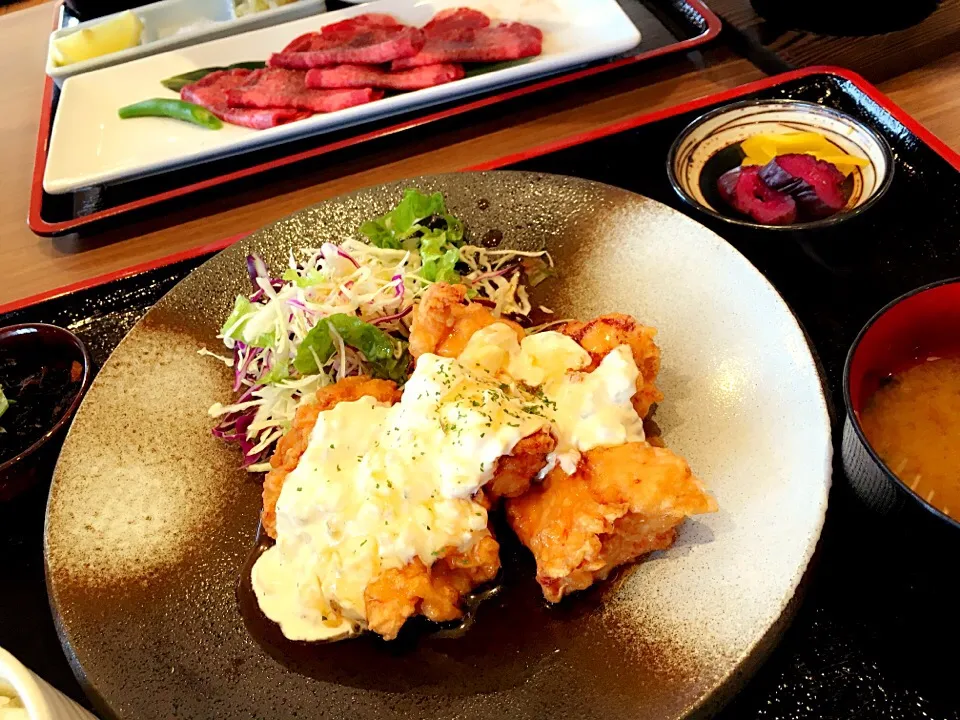 佐賀ありた鶏チキン南蛮定食
牛タンネギ塩陶板焼定食|Ａｋａｒｉ♡さん