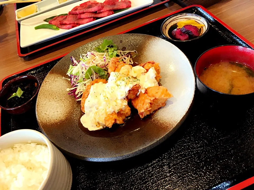 佐賀ありた鶏チキン南蛮定食
牛タンネギ塩陶板焼定食|Ａｋａｒｉ♡さん