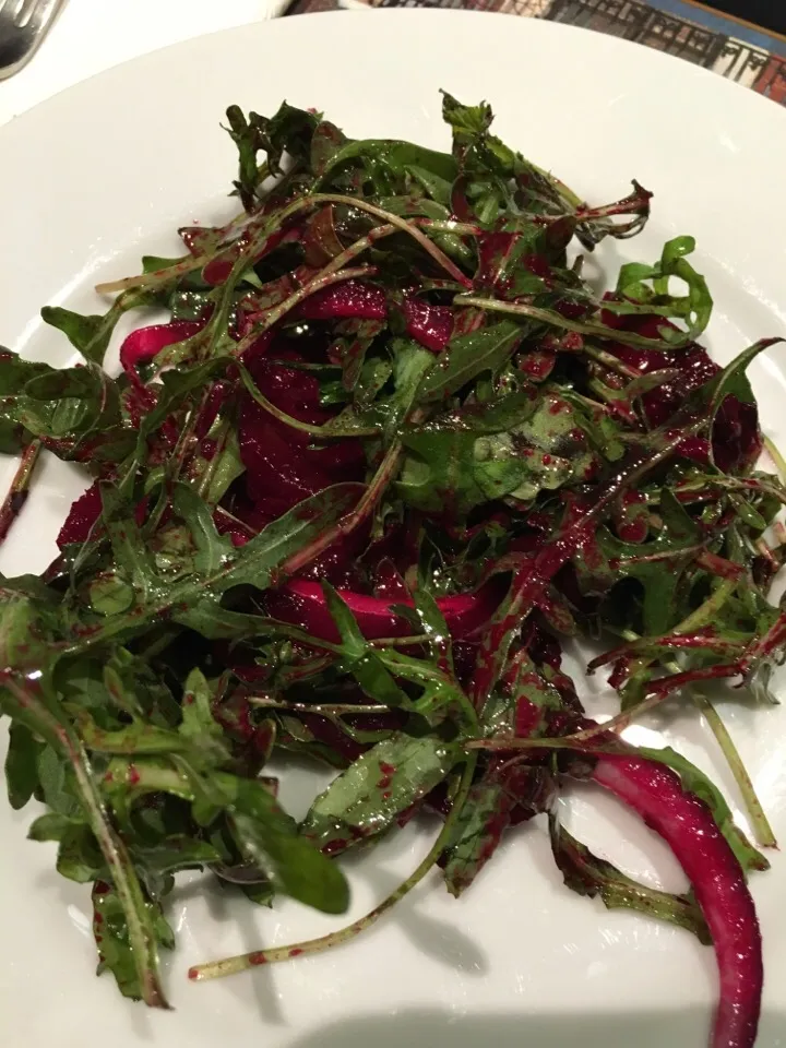 Arugula beet salad with baby kale|Trisha & Patさん