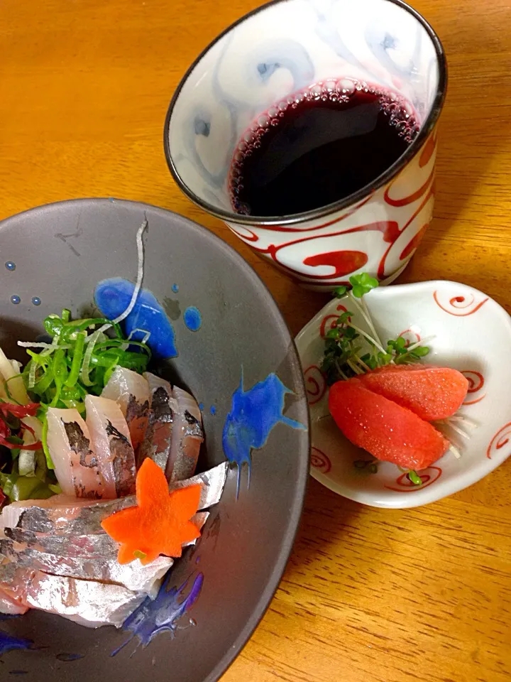 陶器市で買った器に今日の晩御飯〜！|yuzuさん