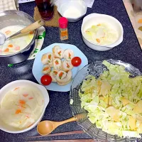 本日の晩御飯|明河真也さん