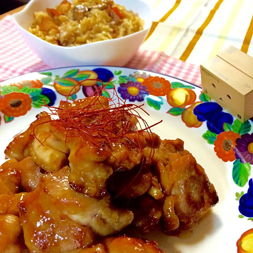 タッカルビ風 鶏モモ焼き|ピコさん