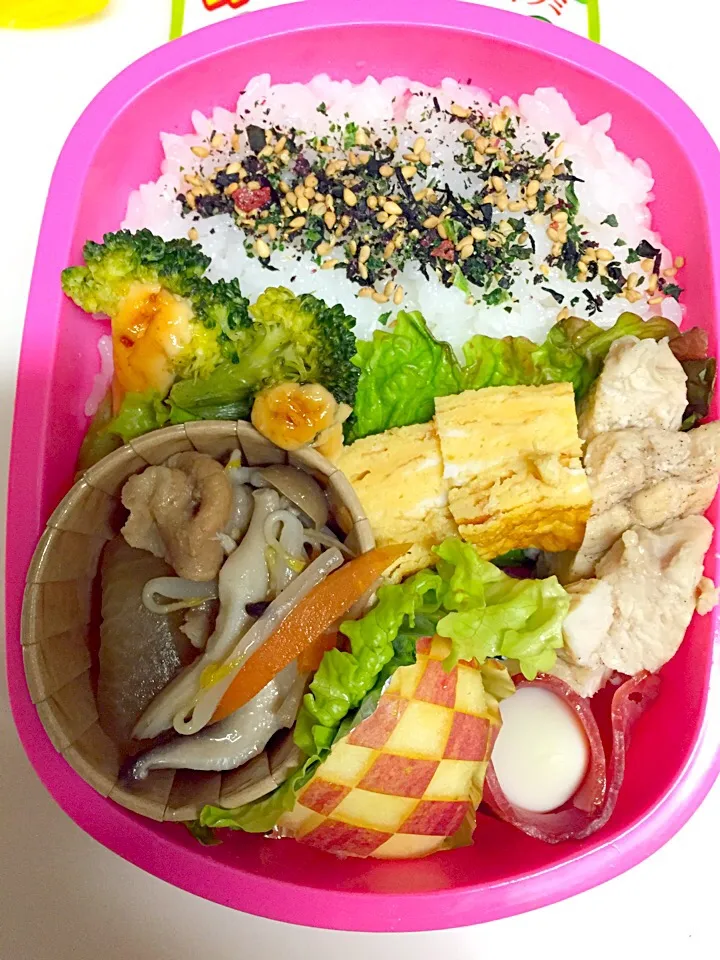 Snapdishの料理写真:JK弁当🐒|ちいぼうさん