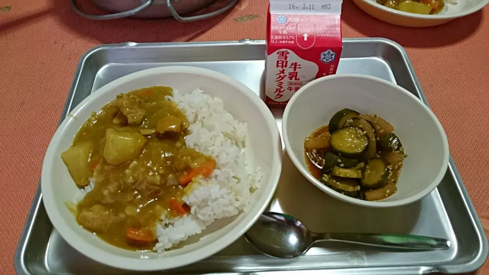 Snapdishの料理写真:今日の給食(2/1)|えっちゃんさん