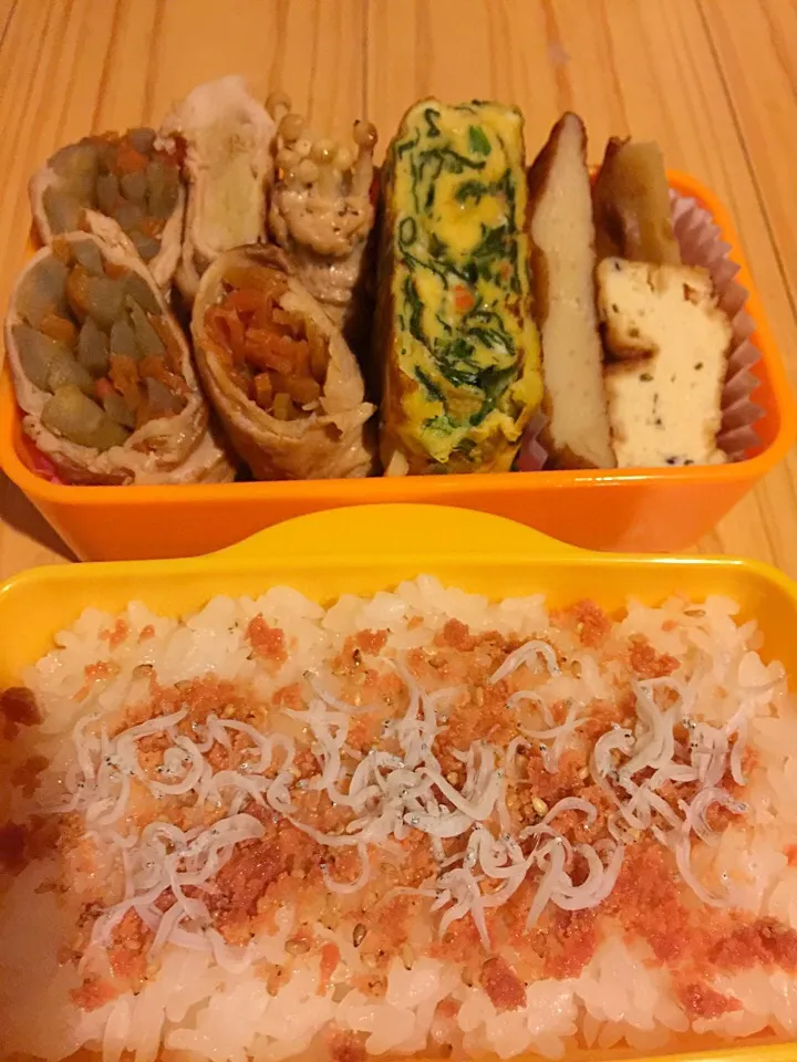 Snapdishの料理写真:今日のお弁当(備忘録)|Eiko Inoueさん