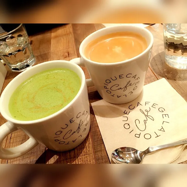 抹茶ラテ ホットコーヒー|Ａｋａｒｉ♡さん