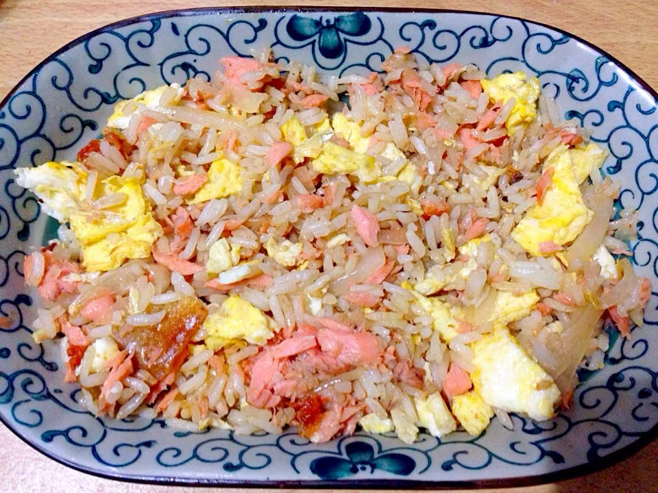 Salmon fried rice|Emmaさん