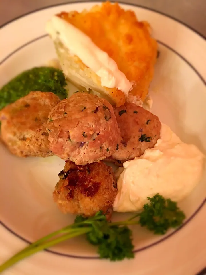 The Keto Doctor Lebanese meatballs + poached cauliflower|Jennifer O'Neill Limanskyさん