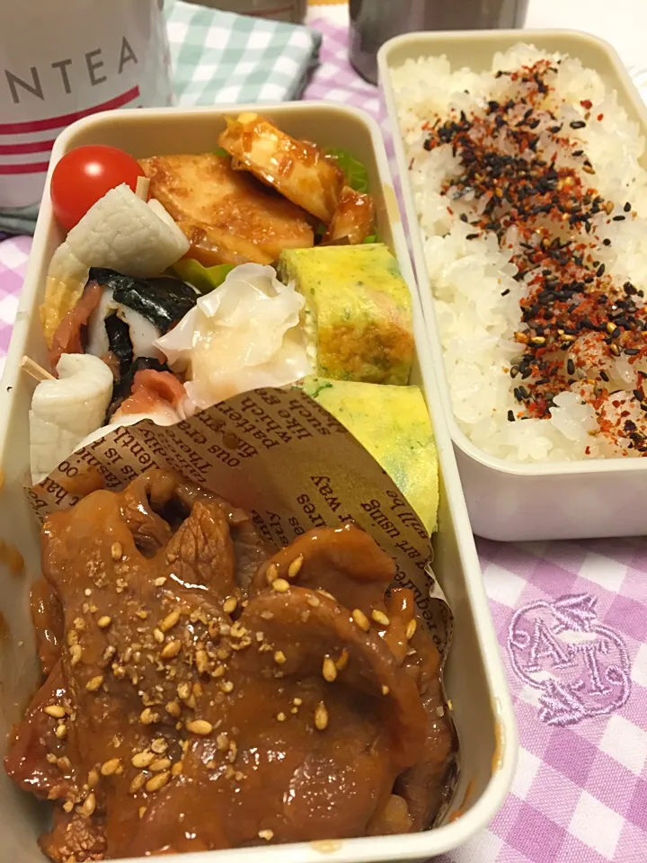 Snapdishの料理写真:焼き肉弁当|riorieさん