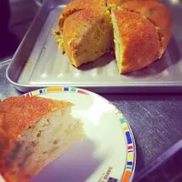 Snapdishの料理写真:炊飯器でさつまいもケーキ|ぎんままさん