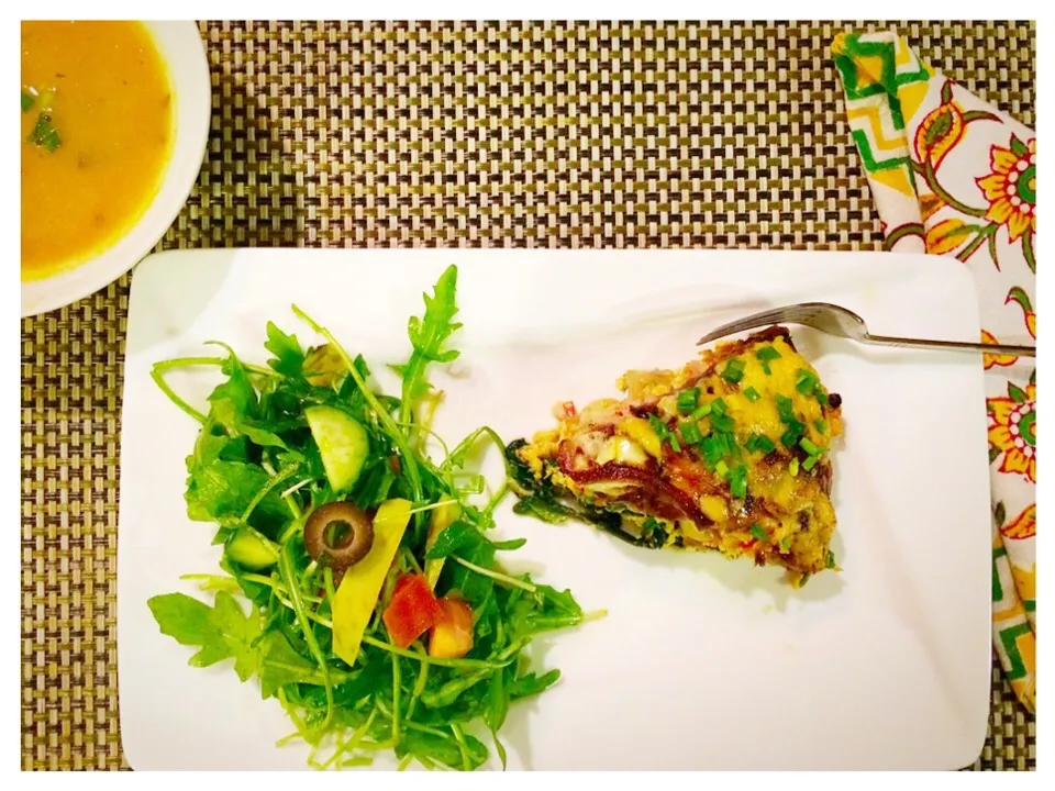 Crustless Caramelized Onion Quiche|Recipe Nomadさん