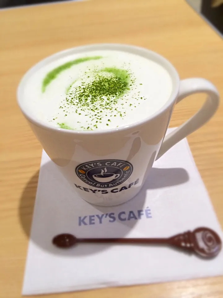 KEY'S CAFEの抹茶ラテ|ジヌ美さん