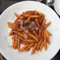 Snapdishの料理写真:Penne pasta mariaca|Adrian Wijayaさん