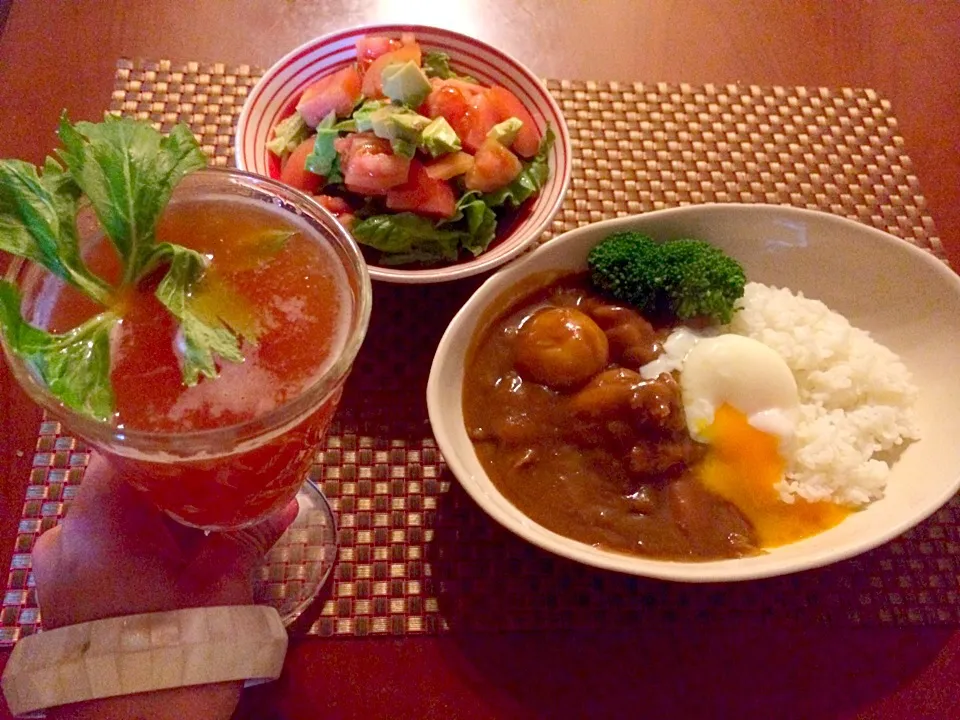 Today's Dinner🍴Chicken curry🍛ﾁｷﾝｶﾚｰ|🌈Ami🍻さん