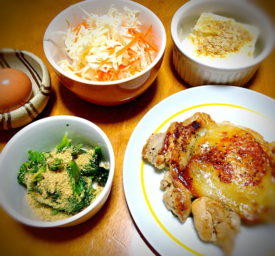 (*´ω｀*) 晩ご飯 🐓|Gigi Cafeさん