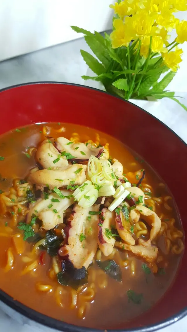 Spicy Octopus Ramen 

 #ramen #octopus #spicy|Chef.on.trainingさん