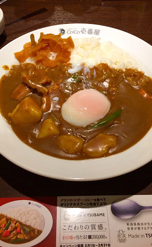 Snapdishの料理写真:グランドマザーカレー半熟卵入り|るみおんさん