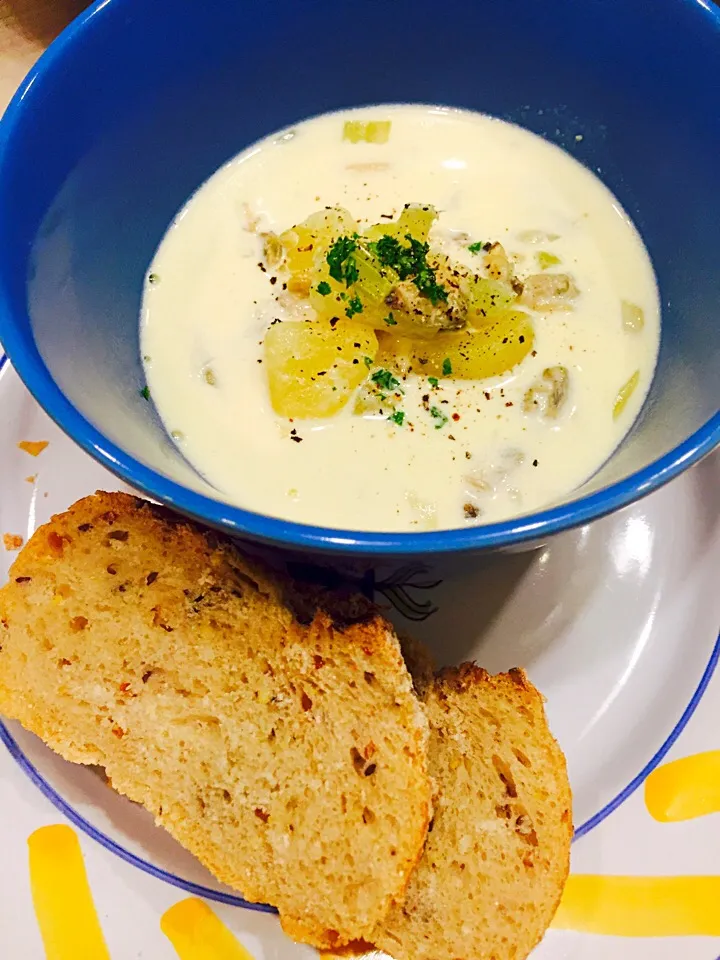 New England Clam Chowder|Queenさん