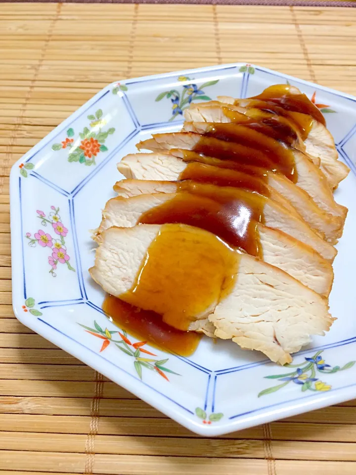 鶏胸肉のさっぱり煮🐓|ブー吉さん