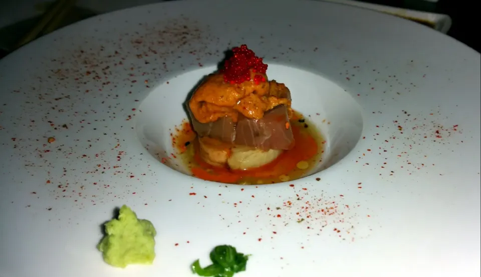 Uni, Toro and Fois Gras|Tiviさん