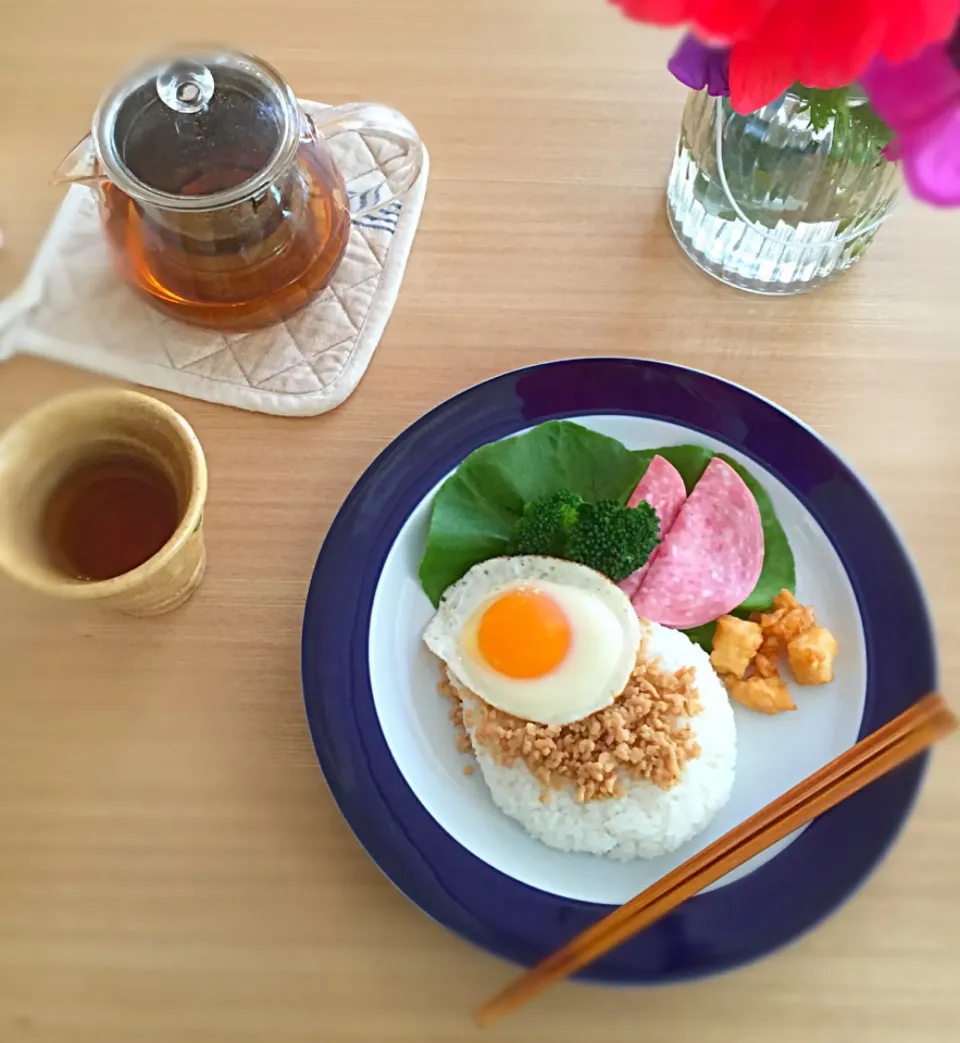 鳥そぼろご飯|奥泉いづみさん