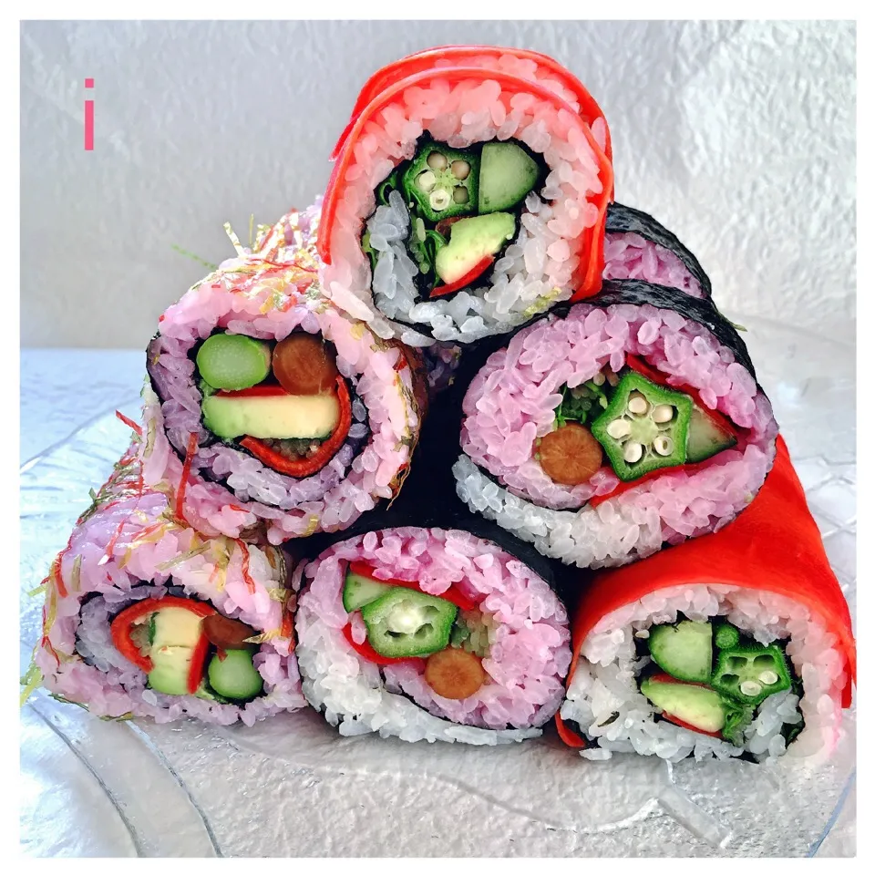 恵方巻き 【Fortune Sushi Rolls for Bean-Scattering Festival】|izoomさん