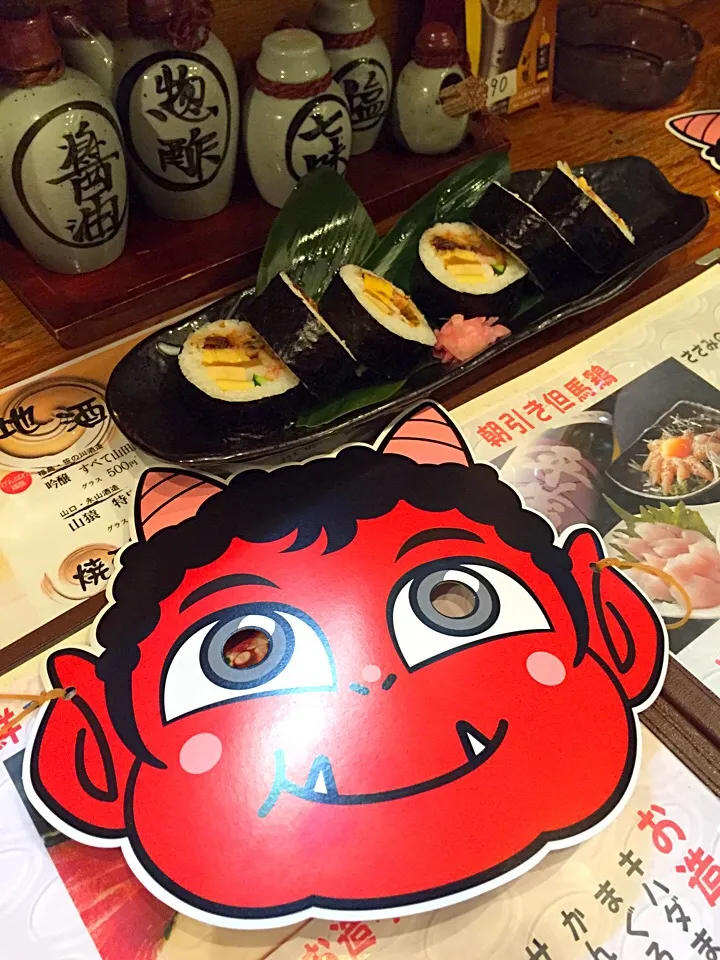 Snapdishの料理写真:恵方巻❗️(^O^)／|すかラインさん