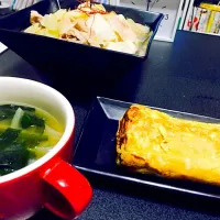 Snapdishの料理写真:肉豆腐、出し巻き卵|ちょびさん