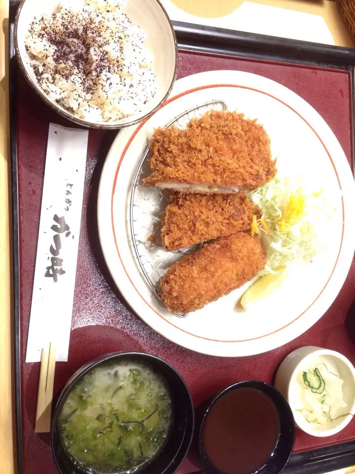 ミックスフライ定食|おぎしょーさん