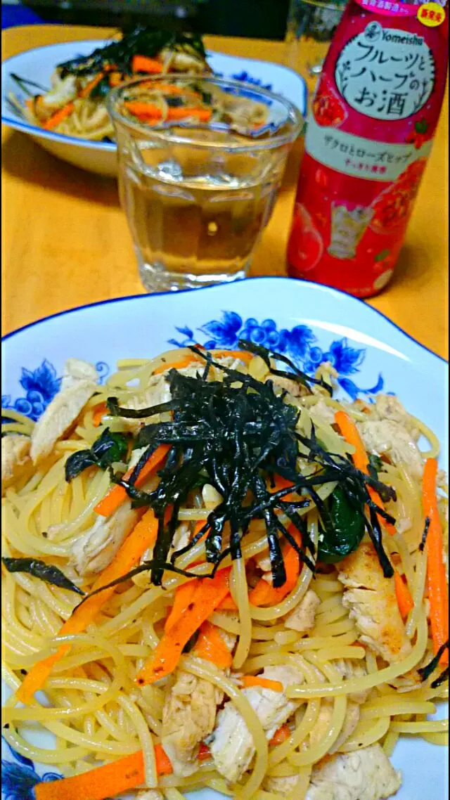 🍴鶏胸肉の和風パスタ🍴|Kanaさん