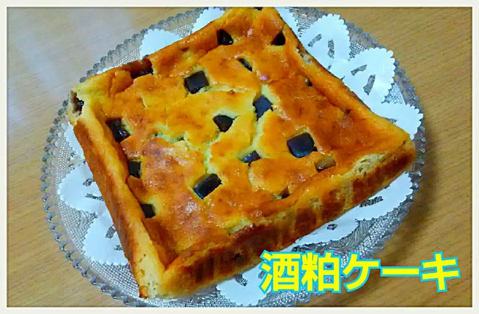 ともさんの酒粕で簡単チーズケーキ  羊羹in😁|ひとみんΨ(*´∀｀)Ψさん