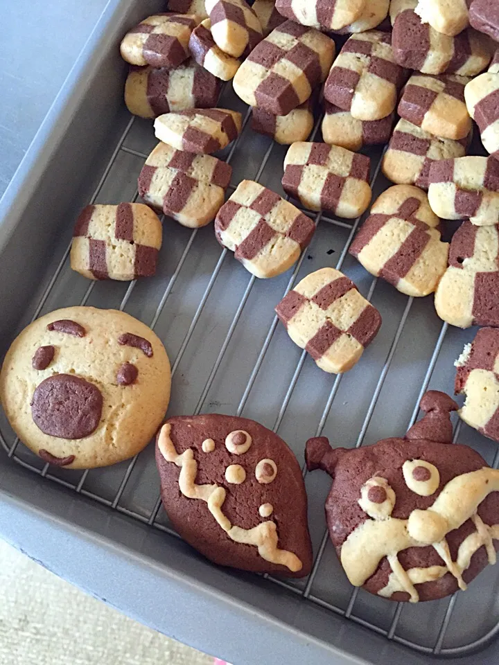 Snapdishの料理写真:アンパンマンクッキー|ひろさん