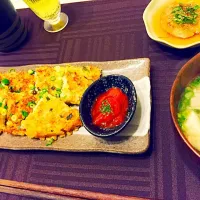 Snapdishの料理写真:主人の朝ご飯|みっこさん