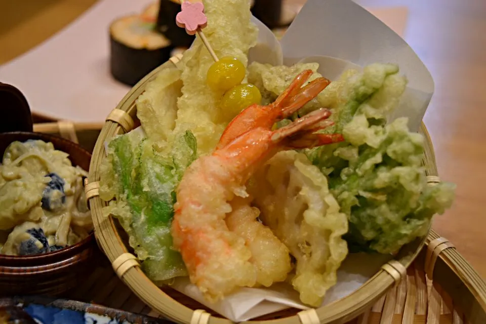 天ぷら盛り合わせ|ゆきっぴさん