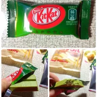 Snapdishの料理写真:🇯🇵KitKat宇治抹茶巧克力餅乾|Xin Xinさん