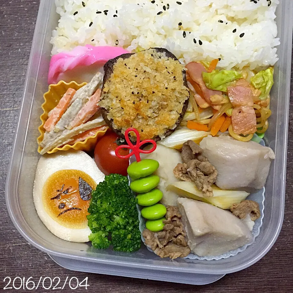 2/4お弁当⚘ᗾᐝ|ふくろう女子さん