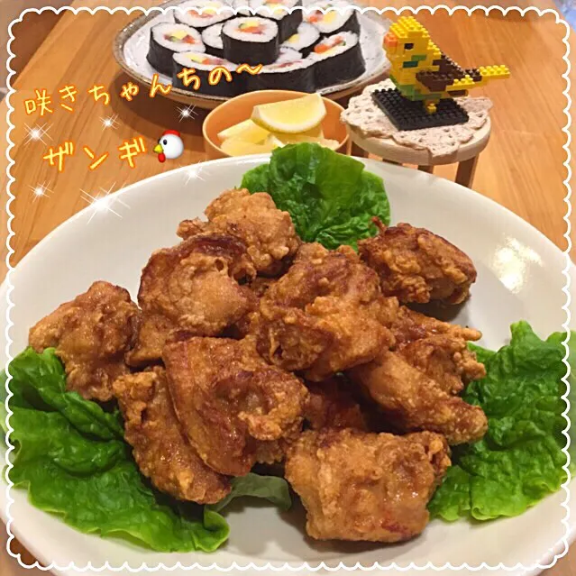 咲きちゃんの💕 うちの ザンギ🐔 （鶏のから揚げ）|こずえ⑅◡̈*さん