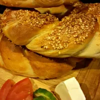 #Turkish cuisine #baking#ahead#this#babies#ready#to#eat#originally#calls#simit|sedaさん