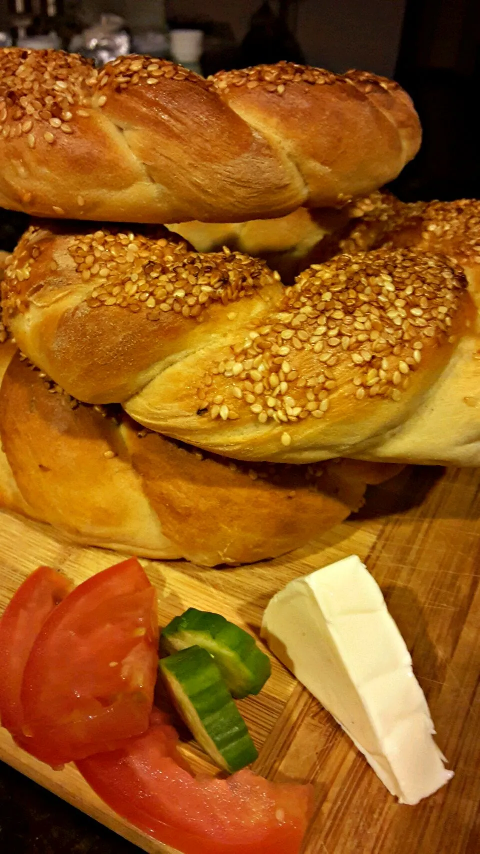 #Turkish cuisine #baking#ahead#this#babies#ready#to#eat#originally#calls#simit|sedaさん